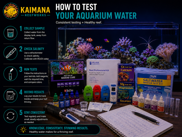 How to Test Your Aquarium Water.
