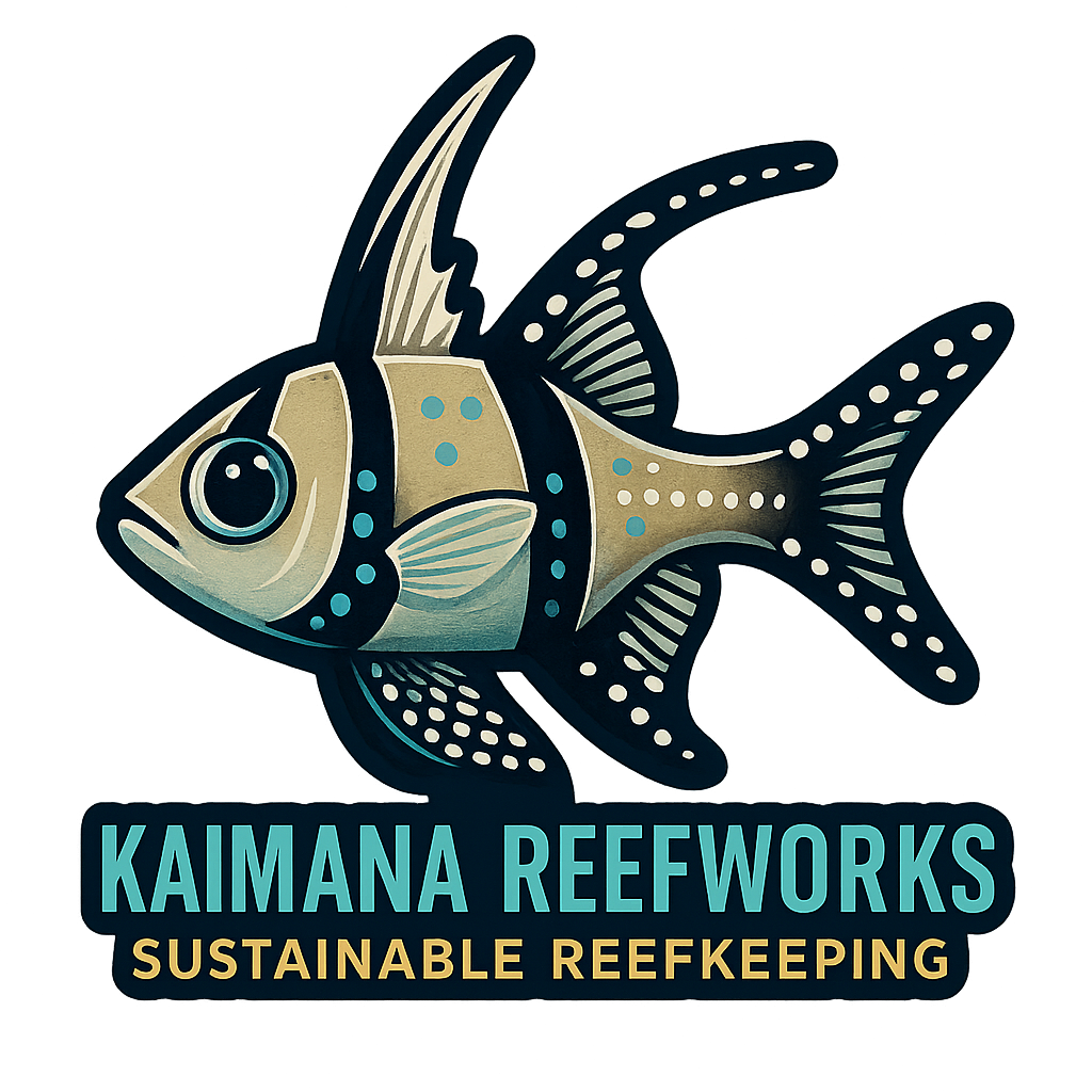 Kaimana Reefworks Sticker — Banggai Cardinalfish